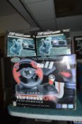 *Top Drive Gaming Steering Wheel plus Two Shift St