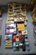 Diecast Toy Cars Including Corgi and Dinky etc.