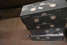 *Four Ceiling Lights (salvage)