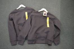 *Two Mondetta Lady's Fleece Crewneck Sweatshirts Size: S