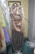 *Chocolate Dream Dress with Matching Scarf Size: 12 RRP: £120