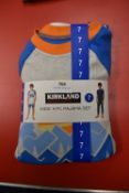 Kirkland Signature Kid’s 4pc Pyjama Set Size: 7 years