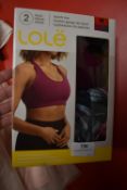 *Lole Sports Bra 2pk Size: M