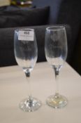 *Bride & Groom Champagne Flutes