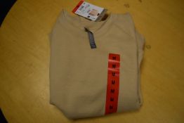 *Mondetta Light Beige Fleece Crewneck Sweatshirt Size: M