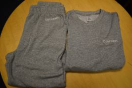 *Calvin Klein Grey 2pc Lounge Set Size: M