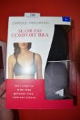 *Carole Hochman Seamless Comfort Bra 2pk Size: L