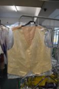 *Gent’s Gold Waistcoat (requires buttons) Size: 42R