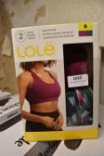 *Lole Sports Bras 2pk Size: S