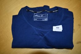 *Eddie Bauer Dark Blue Lounge Top Size: M