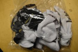 *Quantity of Black and White Socks