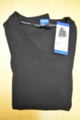 *Marc New York Black V-Neck Top