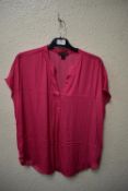 *Hilary Radley Pink Short Sleeve Top Size: M