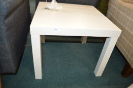 *White Square Occasional Table