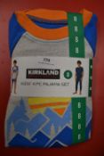 Kirkland Signature Kid’s 4pc Pyjama Set Size: 8 years