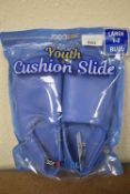 32 Degrees Cool Kid’s Blue Cushion Sliders Size: L 1-2