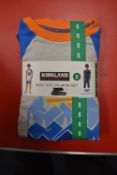Kirkland Signature Kid’s 4pc Pyjama Set Size: 8 years
