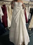 *Gorgeous by Hermione Ivory Wedding Dress Size: 4