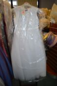 *Cora Child’s White Bridesmaid Dress Size: 8 years RRP: £120