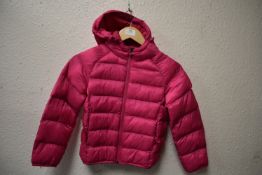 32 Degrees Heat Kid’s Pink Jacket Size: 7-8 years