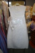 *Esme Child’s White Bridesmaid Dress Size: 7 years RRP: £130