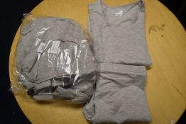 *Three 32 Degrees Heat Grey 2pc Lounge Sets Size: L