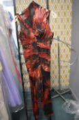 *Black & Red Flapper Dress Size: 12 RRP: £149