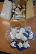 *Box of Assorted Artificial Flower Decorations