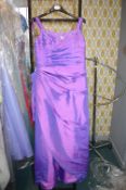 *Purple Haze Bridesmaid Dress Size: 8 RRP: £160