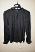 *Hilary Radley Black Long Sleeve Top Size: M