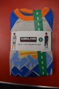 Kirkland Signature Kid’s 4pc Pyjama Set Size: 8 years