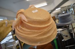 *Lady’s Pink Hat with Bow Decoration & Feather