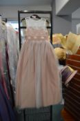 *Beige & Ivory Bridesmaid Dress (matching lot 273)