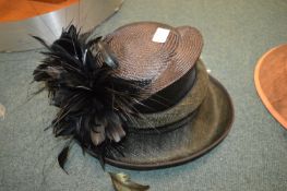 *Anna Lady’s Hat with Feather Decoration RRP: £55