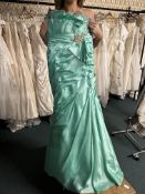 *Fairy Godmother by Hermione Mint Prom Dress Size: 12 RRP: £399