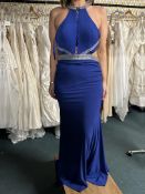 *Venus Prom Blue Prom Dress Size: 8 RRP: £399