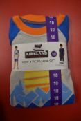 Kirkland Signature Kid’s 4pc Pyjama Set Size: 10 years