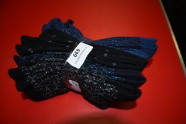 *DKNY Socks 6pk Size: 4-7