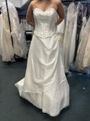 *Alice James Ivory Wedding Dress Size: 14 RRP: £599
