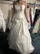 *Suzanna Neville Off-White Wedding Dress Size: 12