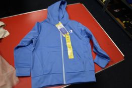 Champion Kid’s Light Blue Hoodie Size: 7-8 years