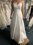 *Paparazzi Palmero Ivory Wedding Dress Size: 12 RRP: £950