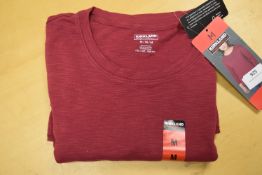 *Kirkland Signature Lady’s Red Cotton T-Shirt Size: M