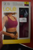 *Lole Sports Bra 2pk Size: S
