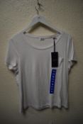 *Jack Wills White Short Sleeve Top Size: 14