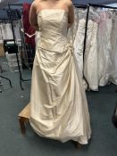 *Alice James Champagne Two Piece Wedding Dress Size: 16 RRP: £300