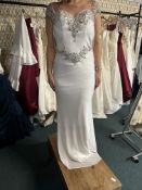 *Eternity Ivory & Silver Bridal Dress Size: 6 RRP: £499