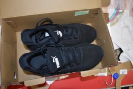 *Puma Soft Foam Plus Black Trainers Size: 8 (preworn