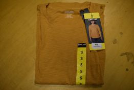 *Kirkland Signature Lady’s Tan Cotton T-Shirt Size: S