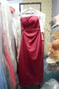 *Pure Bridal Burgundy Dress Size: 12 RRP: £149
